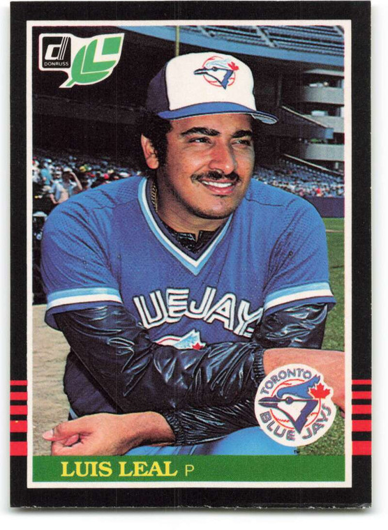 1985 Donruss/Leaf #29 Luis Leal VG Toronto Blue Jays 