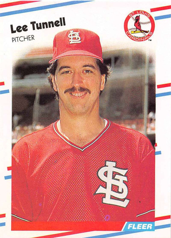 1988 Fleer #49 Lee Tunnell VG St. Louis Cardinals 