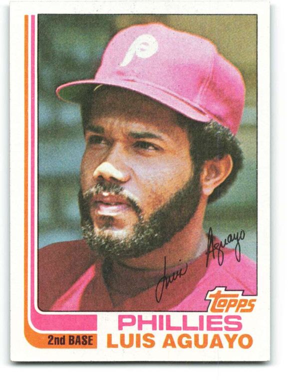 1982 Topps #449 Luis Aguayo VG Philadelphia Phillies 