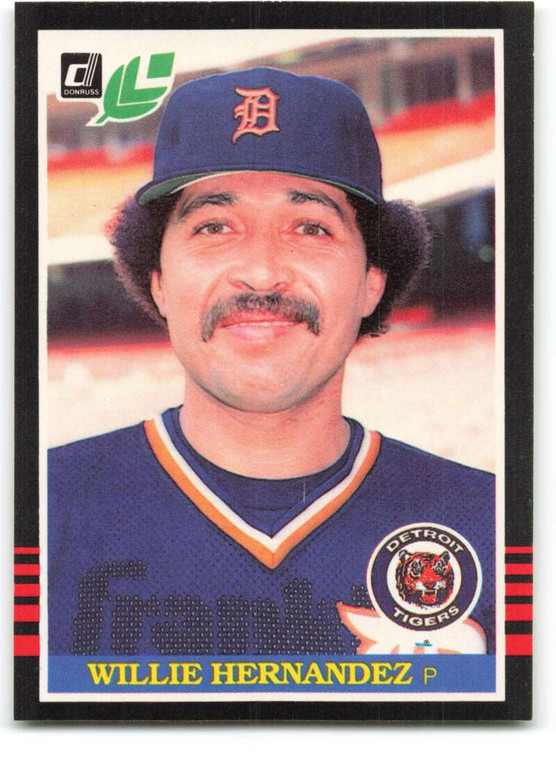 1985 Donruss/Leaf #235 Willie Hernandez VG Detroit Tigers 