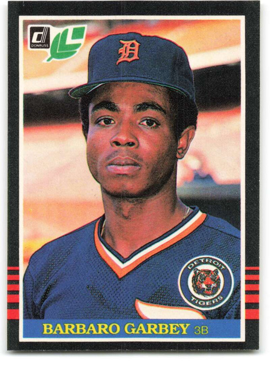 1985 Donruss/Leaf #121 Barbaro Garbey VG Detroit Tigers 