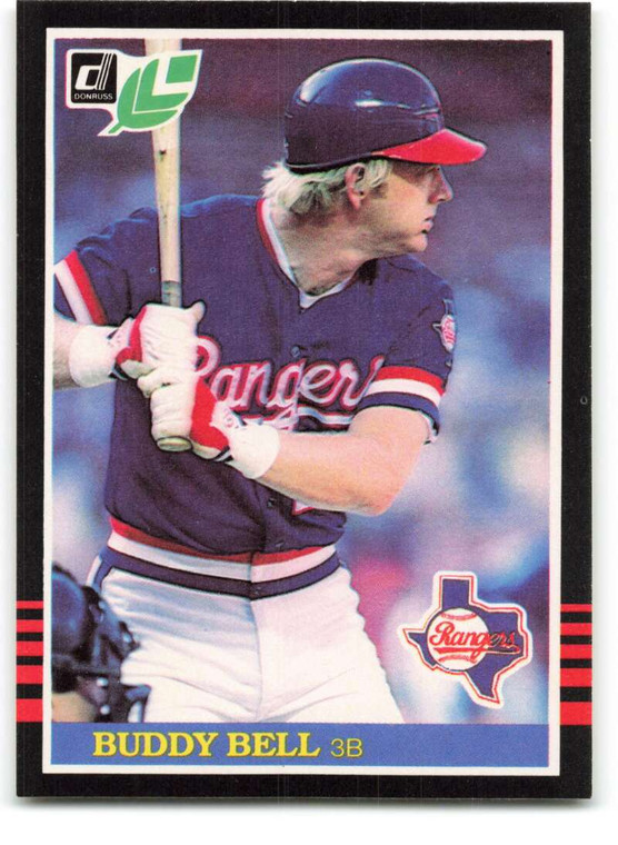 1985 Donruss/Leaf #174 Buddy Bell VG Texas Rangers 