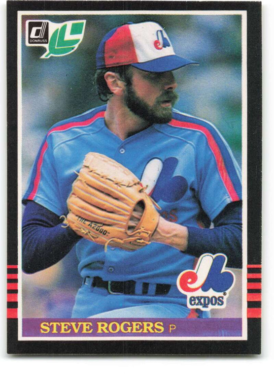 1985 Donruss/Leaf #192 Steve Rogers VG Montreal Expos 