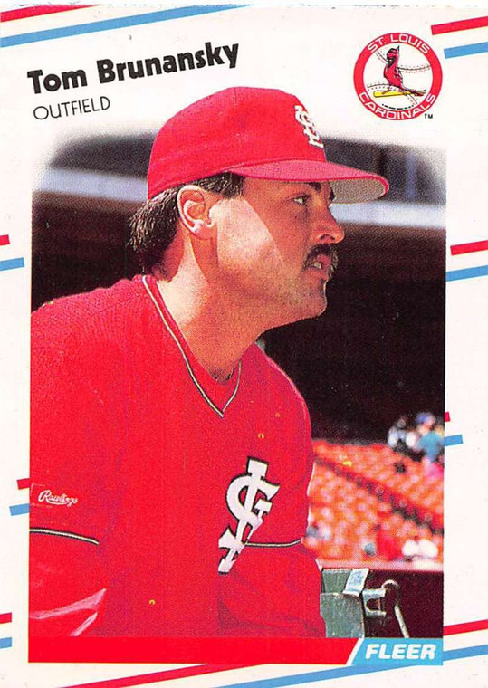 1988 Fleer Update #117 Tom Brunansky VG St. Louis Cardinals 