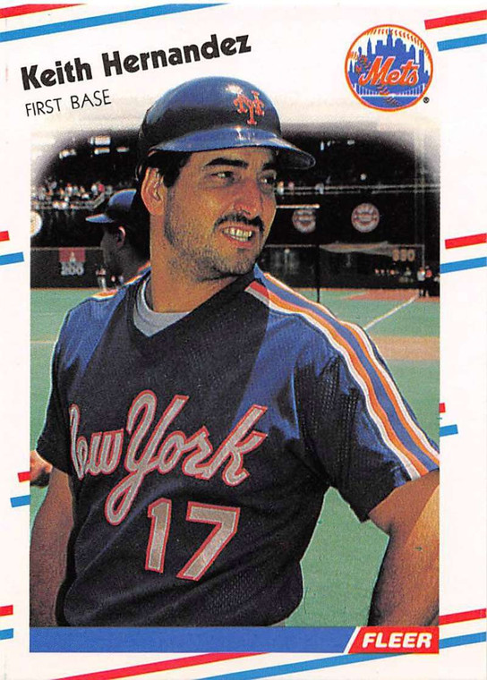 1988 Fleer #136 Keith Hernandez VG New York Mets 