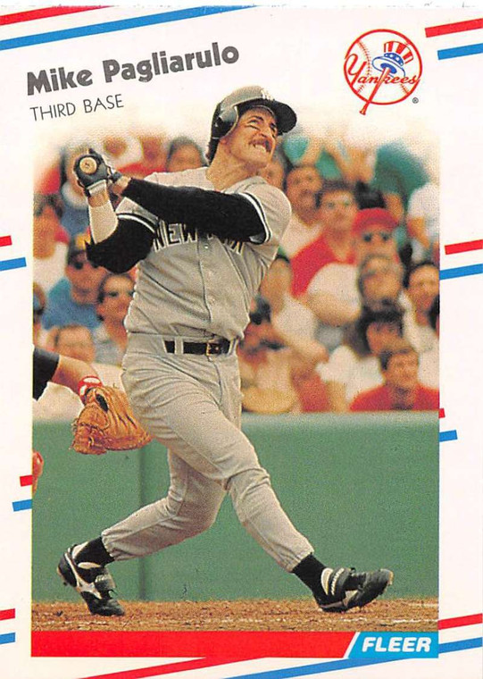 1988 Fleer #216 Mike Pagliarulo VG New York Yankees 