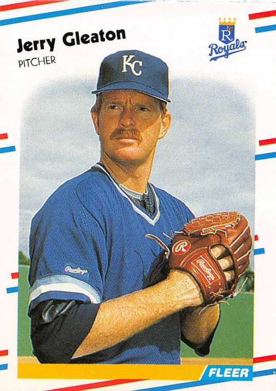 1988 Fleer #258 Jerry Don Gleaton VG Kansas City Royals 