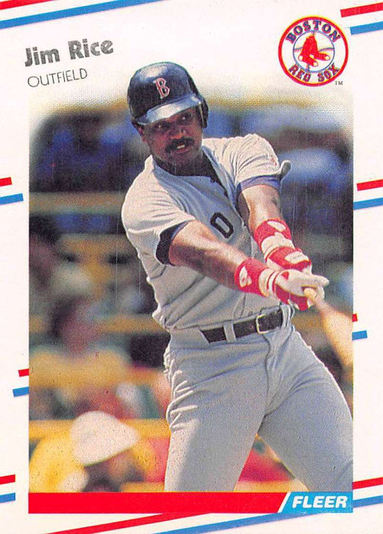 1988 Fleer #361 Jim Rice VG Boston Red Sox 