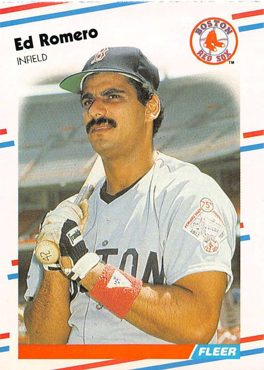 1988 Fleer #362 Ed Romero VG Boston Red Sox 