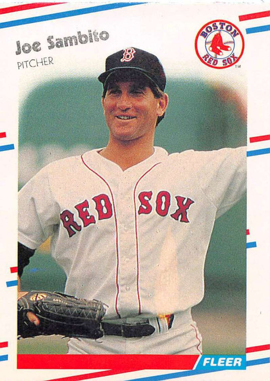 1988 Fleer #364 Joe Sambito VG Boston Red Sox 