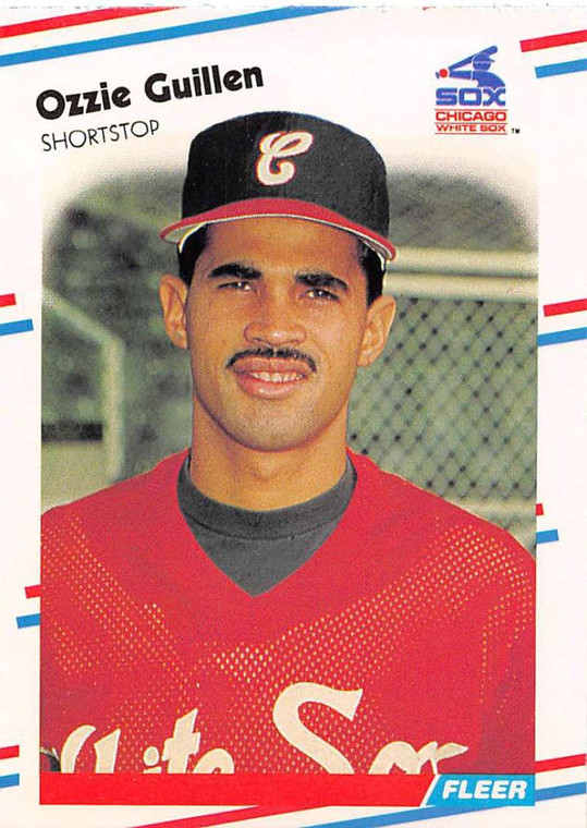 1988 Fleer #398 Ozzie Guillen VG Chicago White Sox 