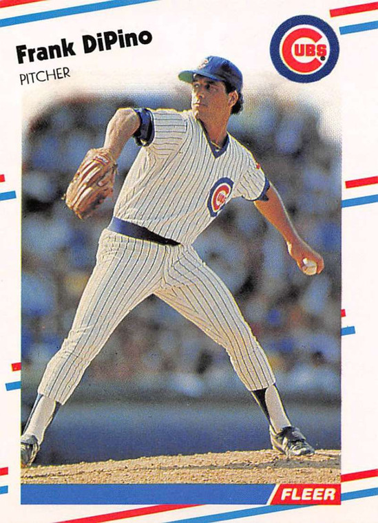 1988 Fleer #418 Frank DiPino VG Chicago Cubs 