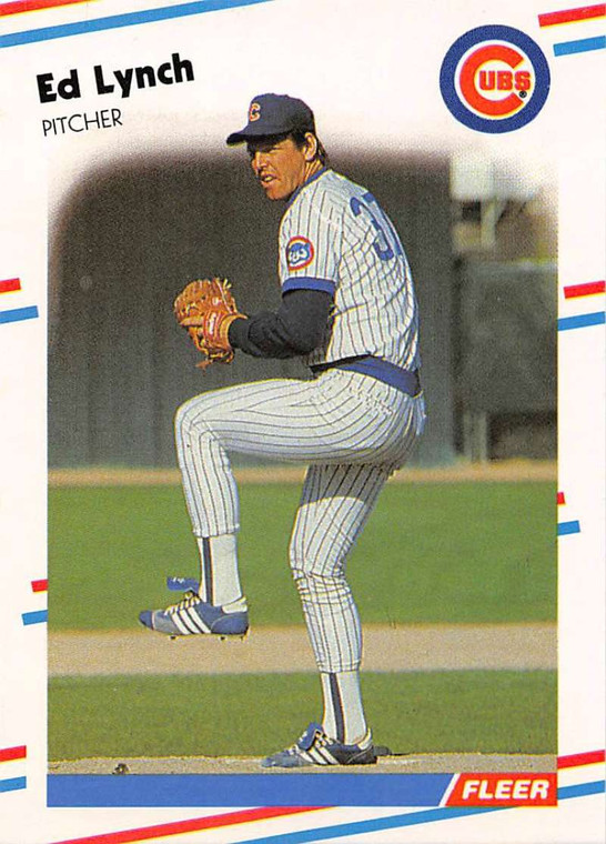 1988 Fleer #422 Ed Lynch VG Chicago Cubs 