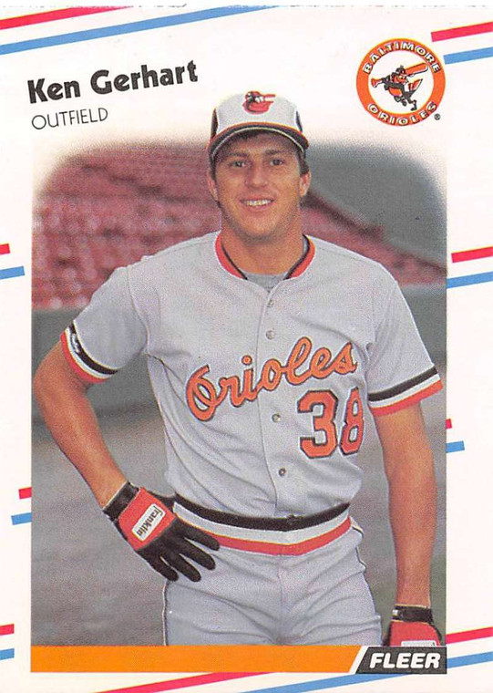 1988 Fleer #559 Ken Gerhart VG Baltimore Orioles 