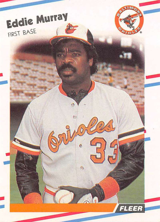 1988 Fleer #567 Eddie Murray VG Baltimore Orioles 