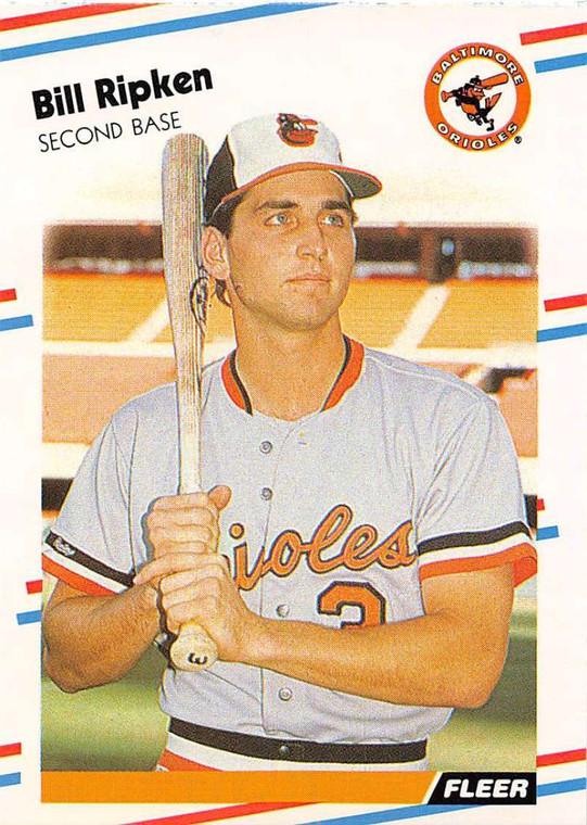 1988 Fleer #569 Billy Ripken VG RC Rookie Baltimore Orioles 