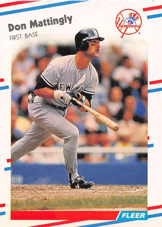 1988 Fleer #214 Don Mattingly VG New York Yankees 