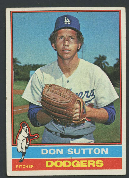 1976 Topps #530 Don Sutton VG Los Angeles Dodgers 