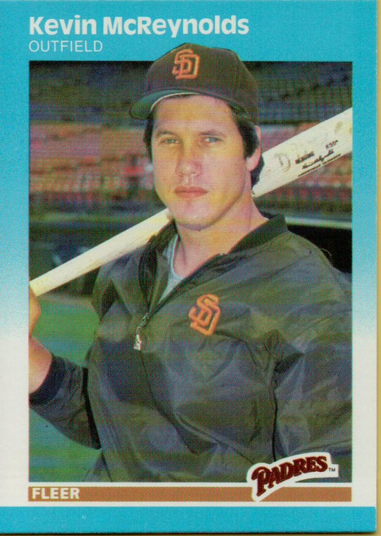 1987 Fleer #425 Kevin McReynolds NM San Diego Padres 