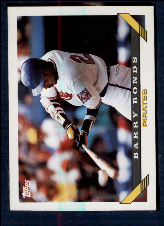 1993 Topps #2 Barry Bonds VG Pittsburgh Pirates 