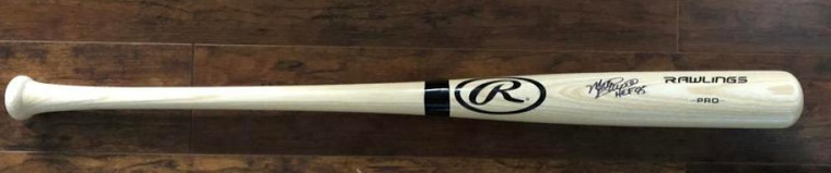 SOLD 5849 Mike Schmidt HOF 95 Autographed Rawlings Bat Fanatics Hologram
