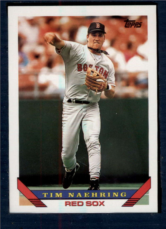 1993 Topps #24 Tim Naehring VG Boston Red Sox 