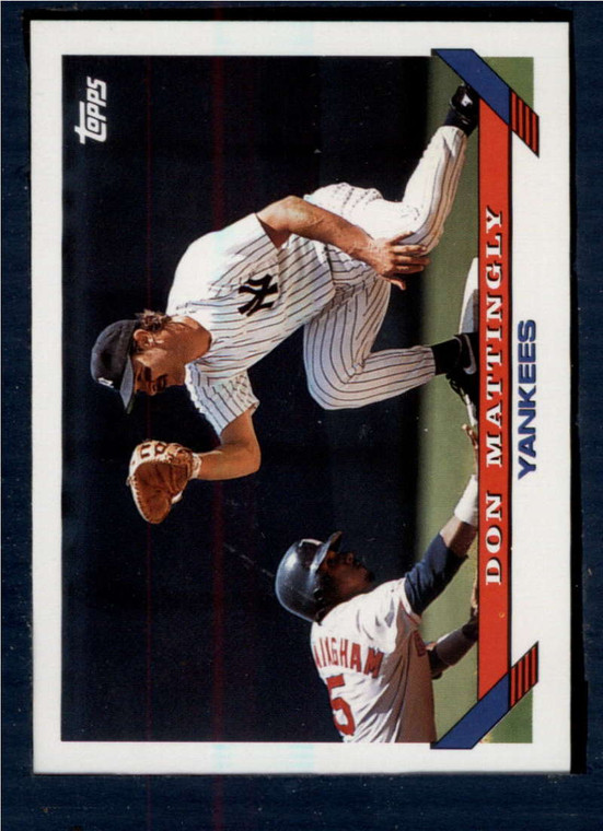 1993 Topps #32 Don Mattingly VG New York Yankees 