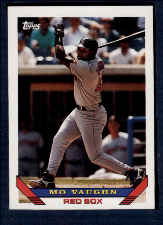 1993 Topps #51 Mo Vaughn VG Boston Red Sox 
