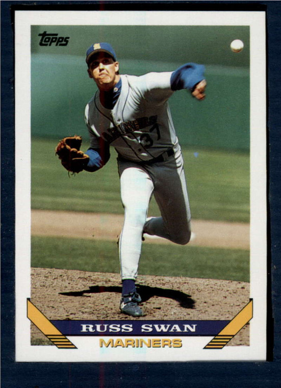 1993 Topps #96 Russ Swan VG Seattle Mariners 