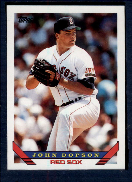 1993 Topps #187 John Dopson VG Boston Red Sox 