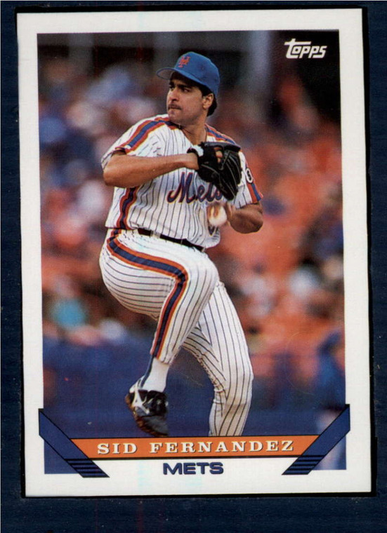 1993 Topps #188 Sid Fernandez VG New York Mets 
