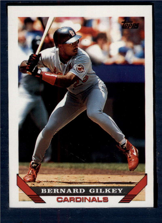 1993 Topps #203 Bernard Gilkey VG St. Louis Cardinals 