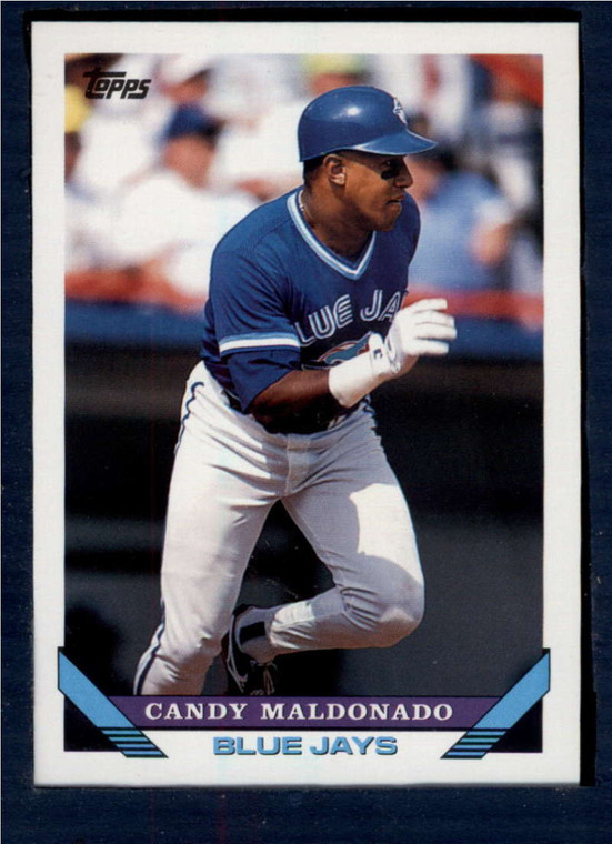 1993 Topps #213 Candy Maldonado VG Toronto Blue Jays 