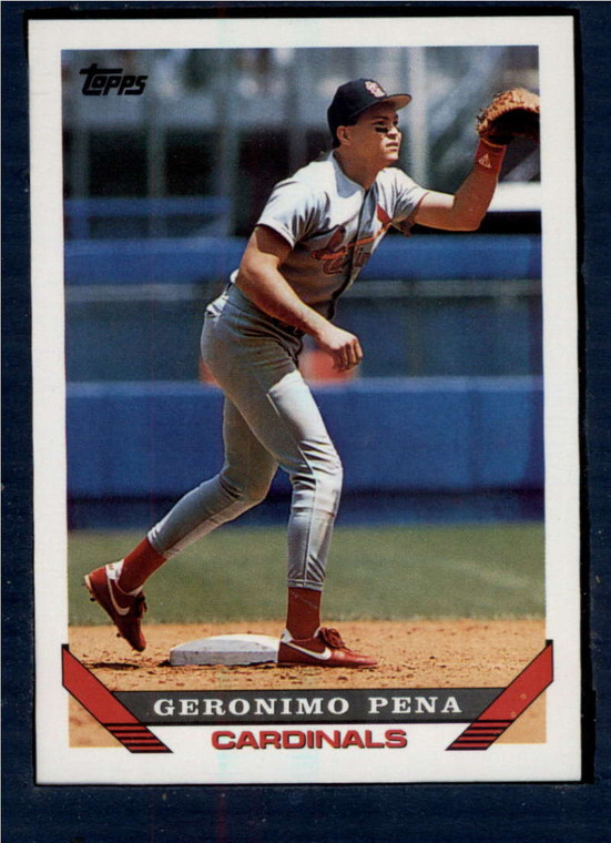 1993 Topps #312 Geronimo Pena VG St. Louis Cardinals 