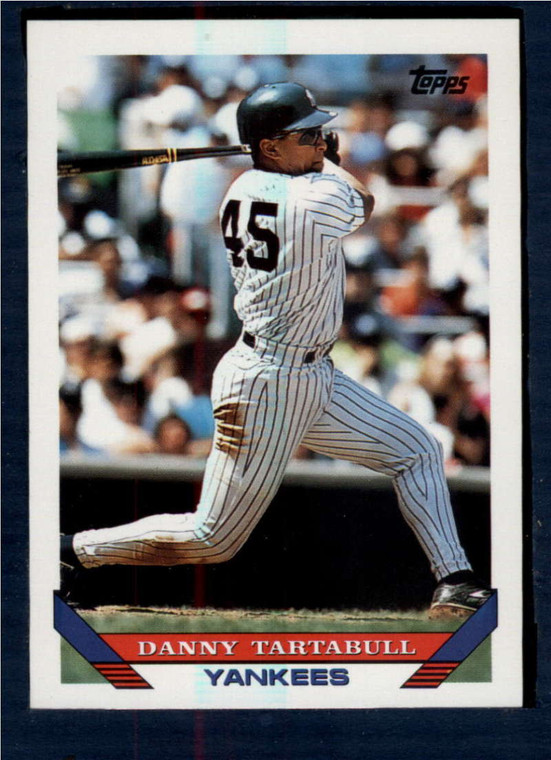 1993 Topps #330 Danny Tartabull VG New York Yankees 