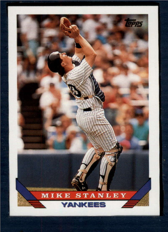 1993 Topps #359 Mike Stanley VG New York Yankees 