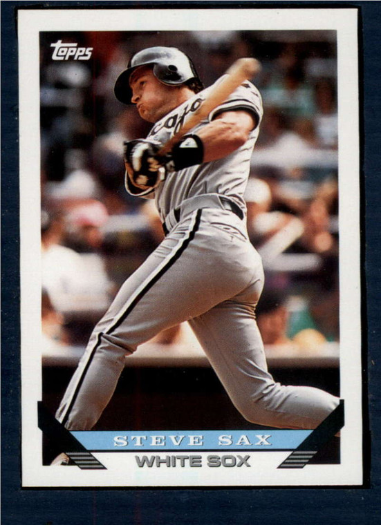 1993 Topps #367 Steve Sax VG Chicago White Sox 
