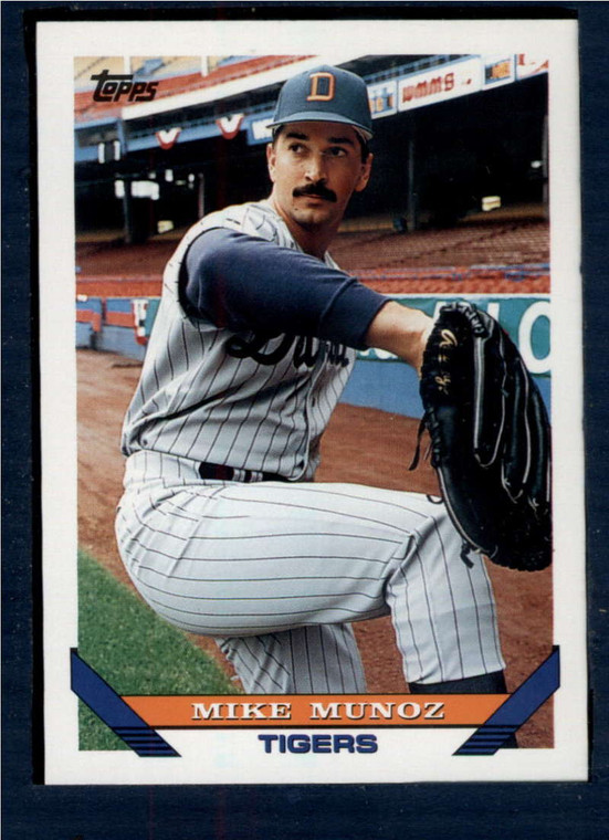 1993 Topps #379 Mike Munoz VG Detroit Tigers 