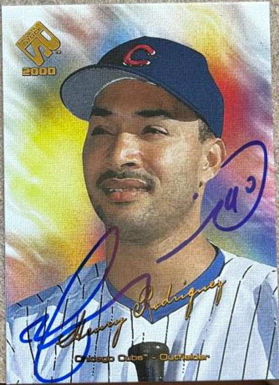 Henry Rodriguez Autographed 2000 Pacific Private Stock #24