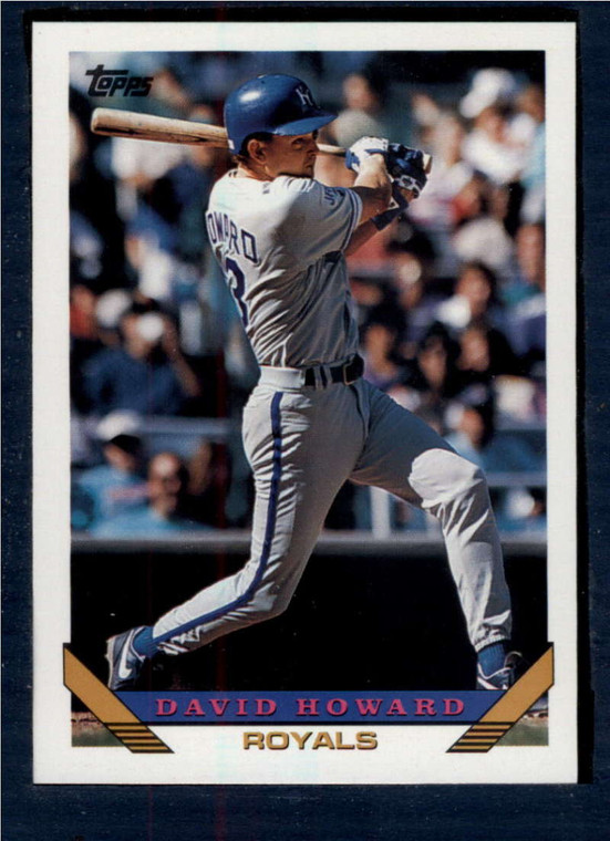 1993 Topps #519 David Howard VG Kansas City Royals 