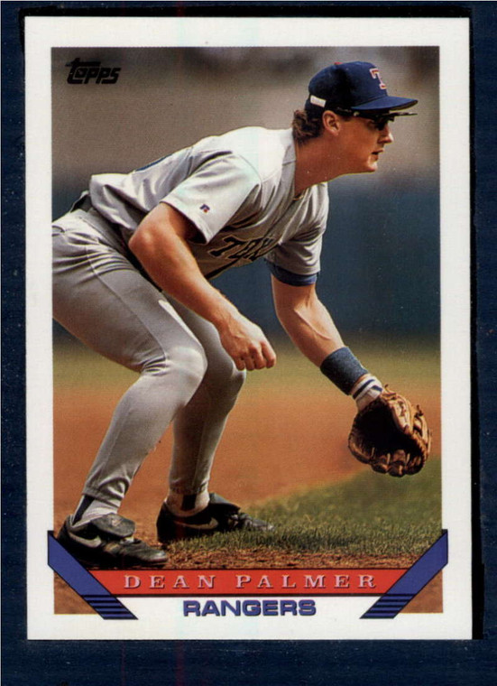 1993 Topps #545 Dean Palmer VG Texas Rangers 