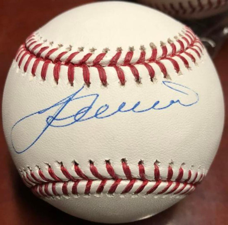 SOLD 5928 Alex Trevino Autographed ROMLB Baseball 