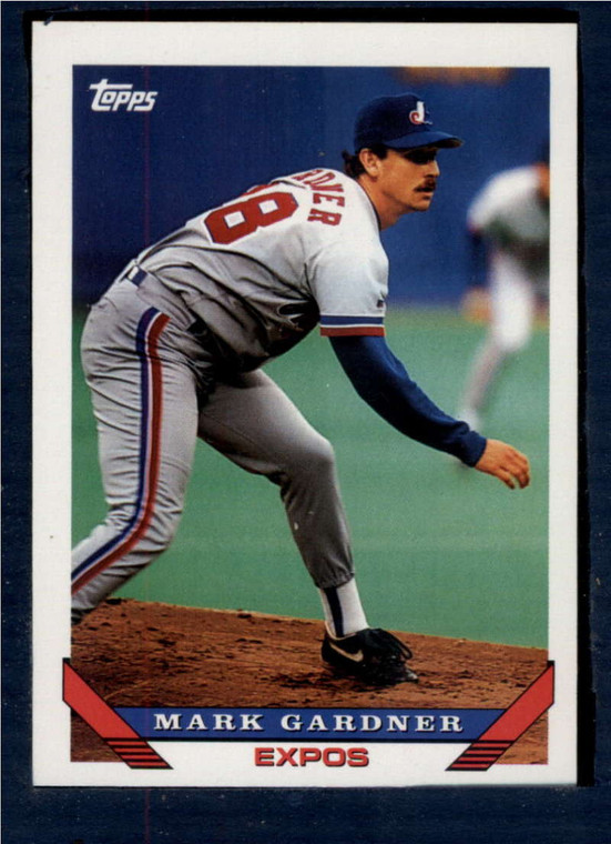 1993 Topps #314 Mark Gardner VG Montreal Expos 