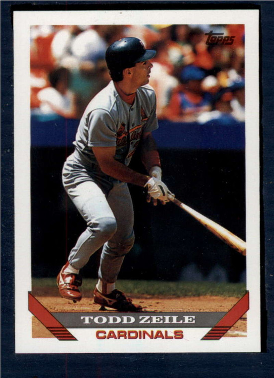 1993 Topps #428 Todd Zeile VG St. Louis Cardinals 
