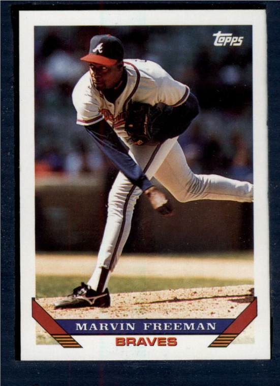 1993 Topps #583 Marvin Freeman VG Atlanta Braves 