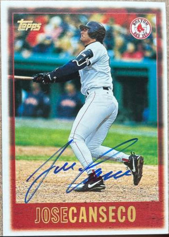 Jose Canseco Autographed 1997 Topps #246