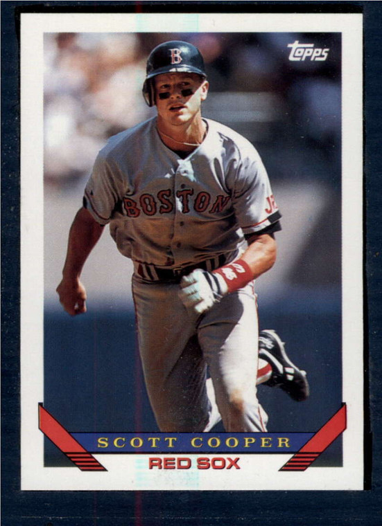 1993 Topps #655 Scott Cooper VG Boston Red Sox 