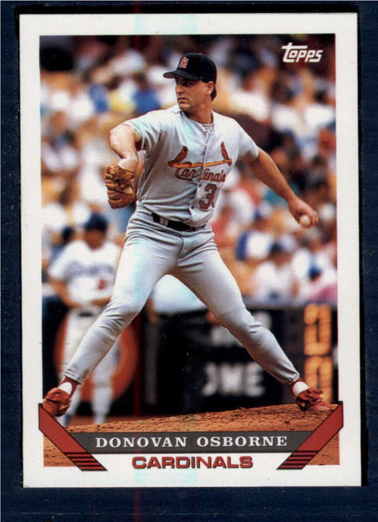1993 Topps #662 Donovan Osborne VG St. Louis Cardinals 
