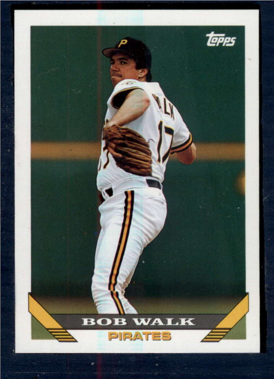 1993 Topps #685 Bob Walk VG Pittsburgh Pirates 