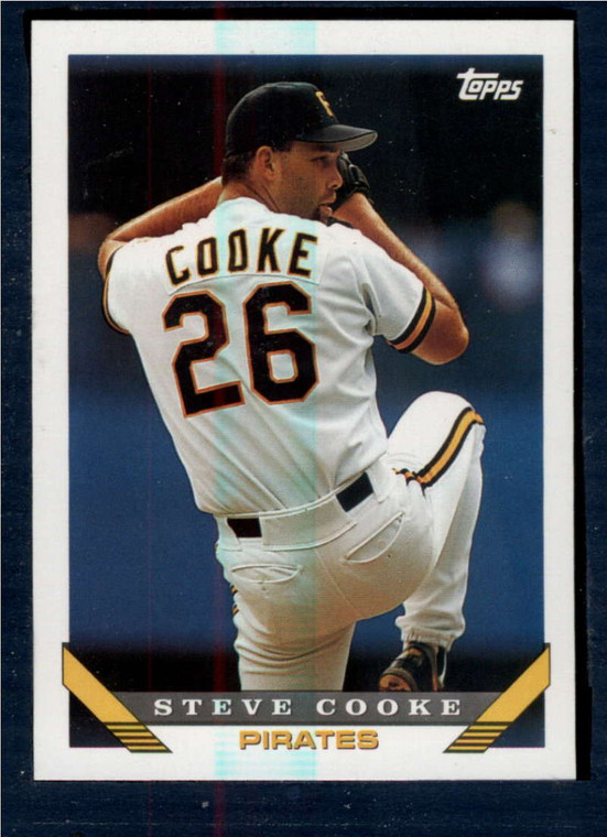 1993 Topps #716 Steve Cooke VG Pittsburgh Pirates 